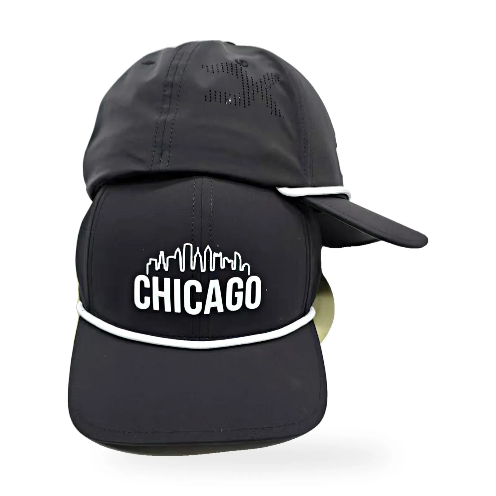 Skyline Chicago Performance Cap — Black